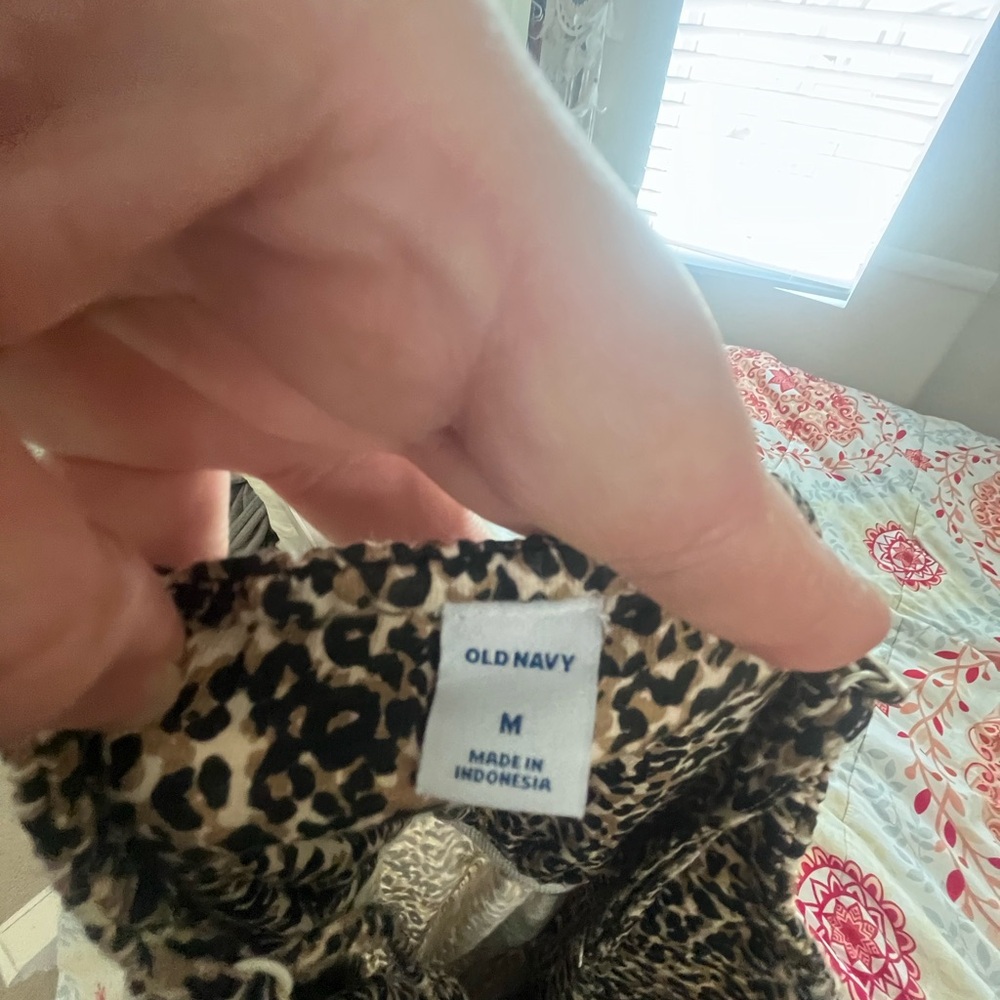 BRAND NEW Leopard Print Strapless Dress